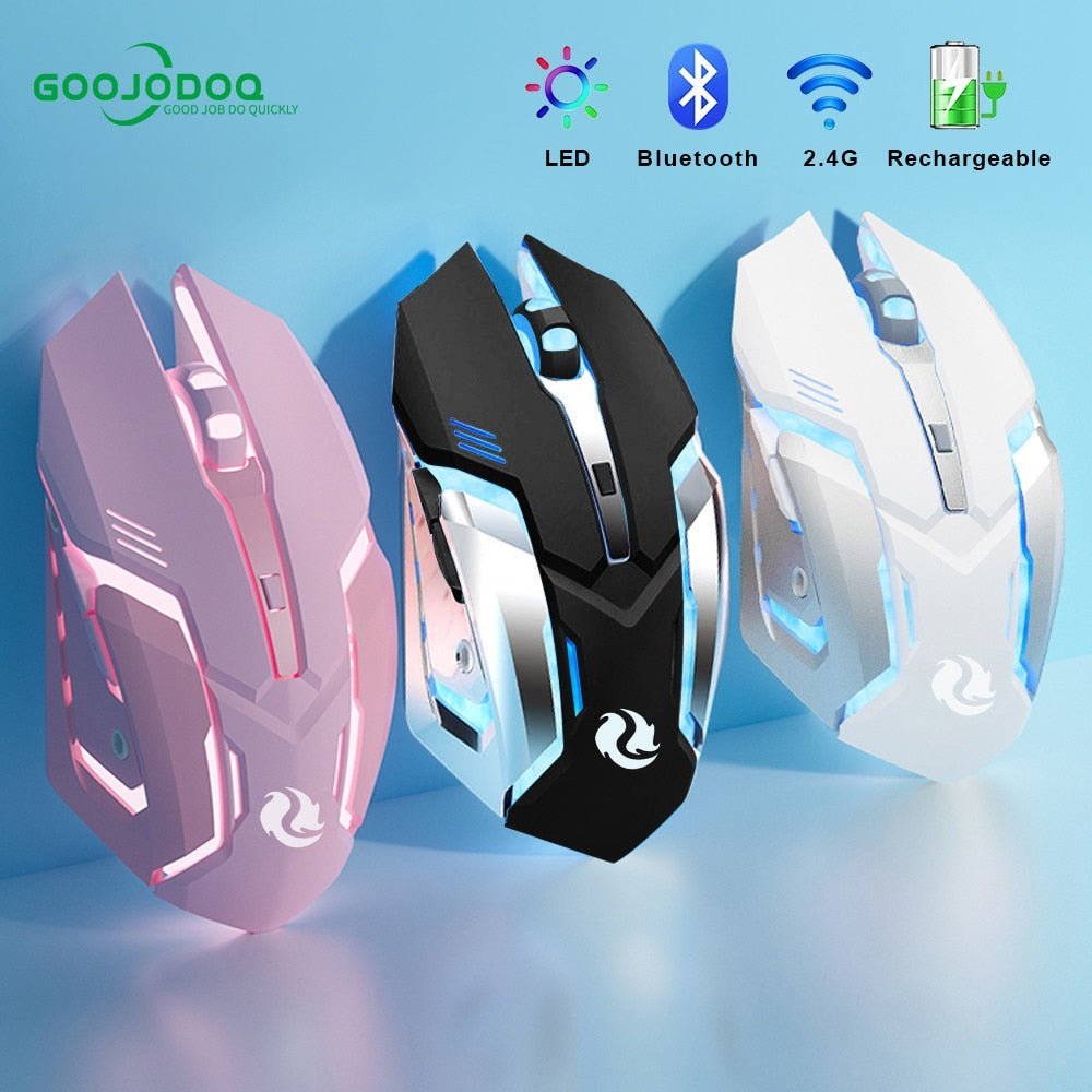 Dual-mode Bluetooth Battery Wireless Gaming Mouse - Velora Luxury Fashion