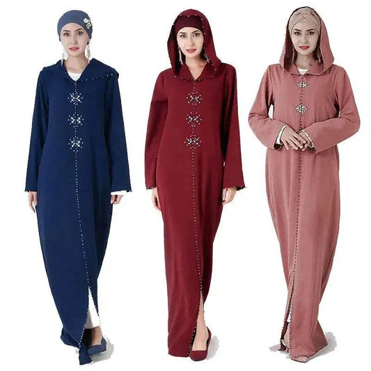 Dubai Turkish Arab hijab dress - Velora
