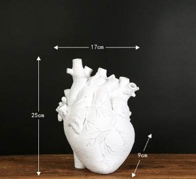 Shape Flower Vase Nordic Style Flower Pot Art Vases Sculpture Desktop Plant Pot For Home Decor Ornament Gifts - Velora