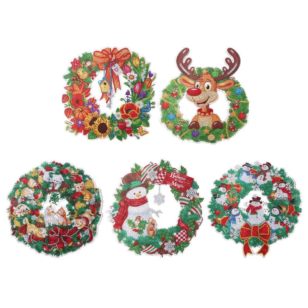 Diamond Painting Garland Ornaments Diy Handmade Christmas Gift - Velora