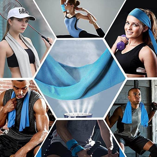 Mountaineering Bag Cooling Ice Feeling Cold Feeling Towel Ice-cold Towel - Velora