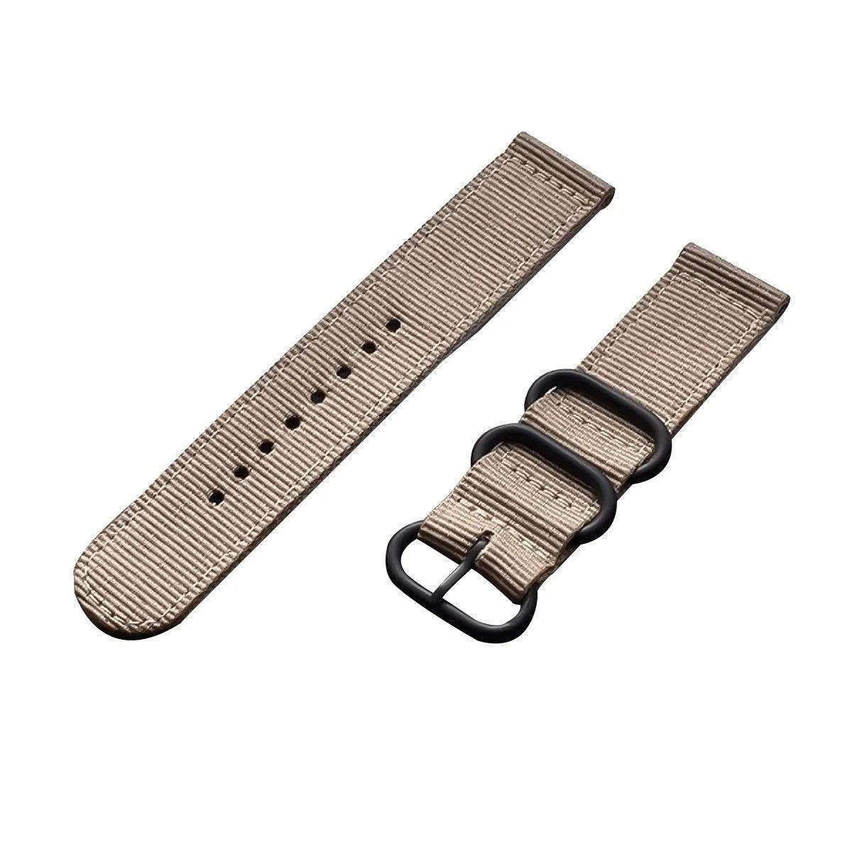 Suitable For Quick Release Watchband Gear S3 S2 Thickened Nylon Canvas Watch Strap - Velora
