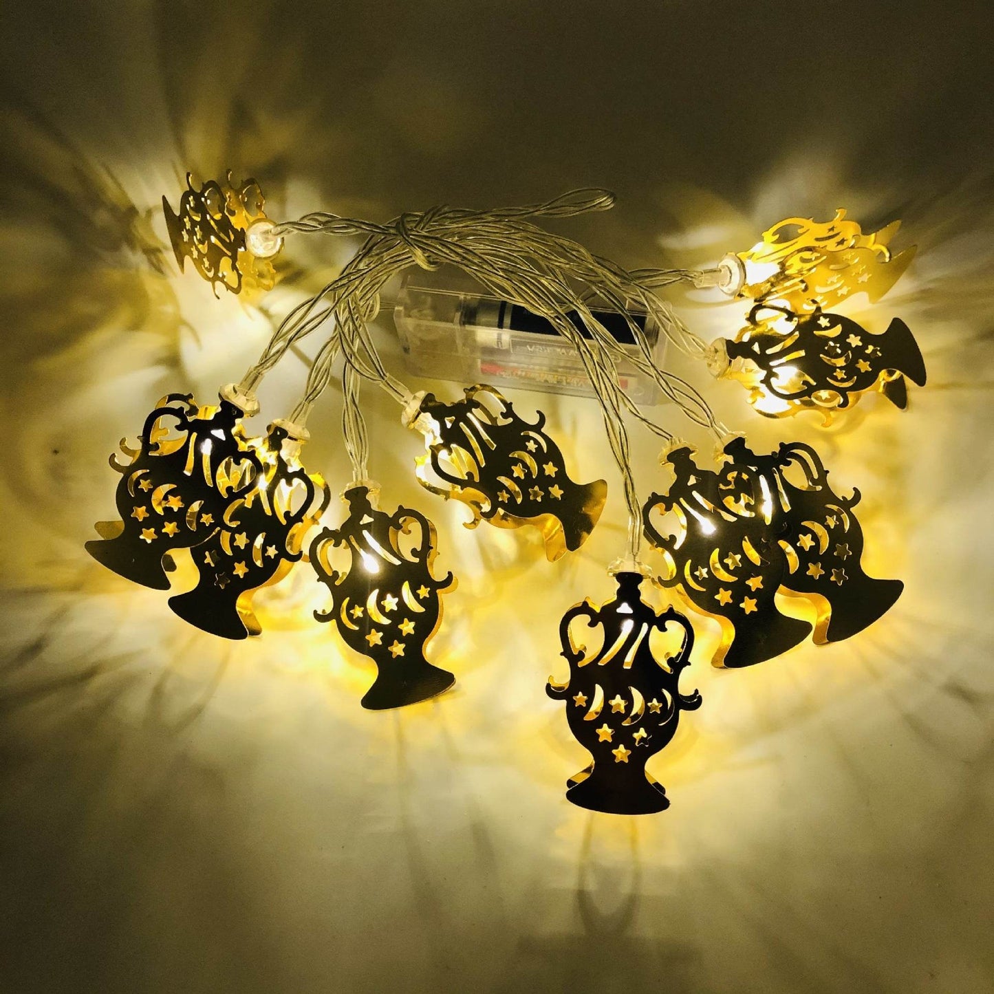 Ramadan Decoration For Diwali Festival Of Eurban Eid Mubarak String Light - Velora
