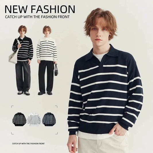 High School Teens Casual Pullover tops sweater for men - Velora