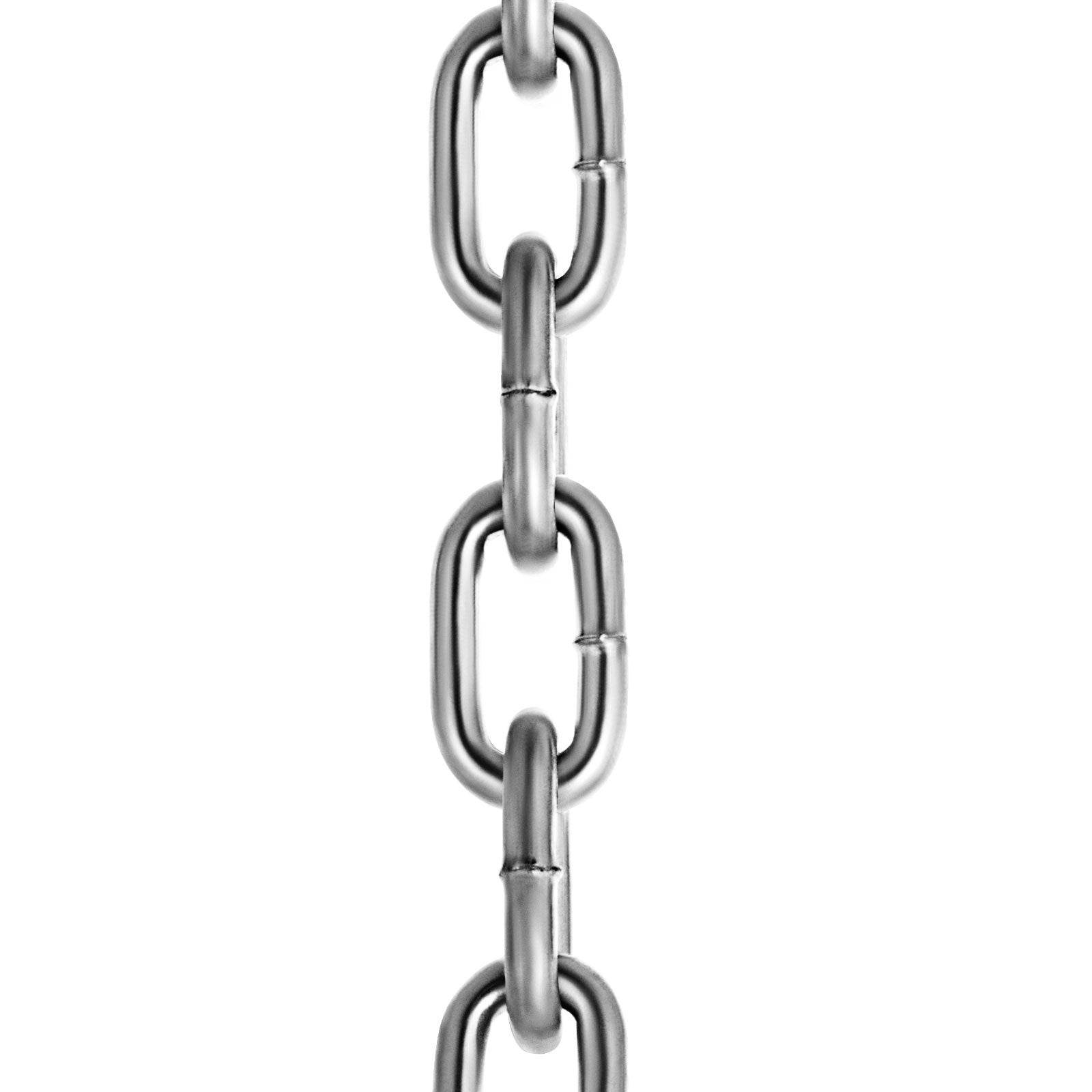 Grade 30 Chain 3 16 Inch By 100Ft Length Grade 30 Proof Coil Chain Zinc Plated Grade 30 Chain For Towing Logging Agriculture And Guard Rails - Velora