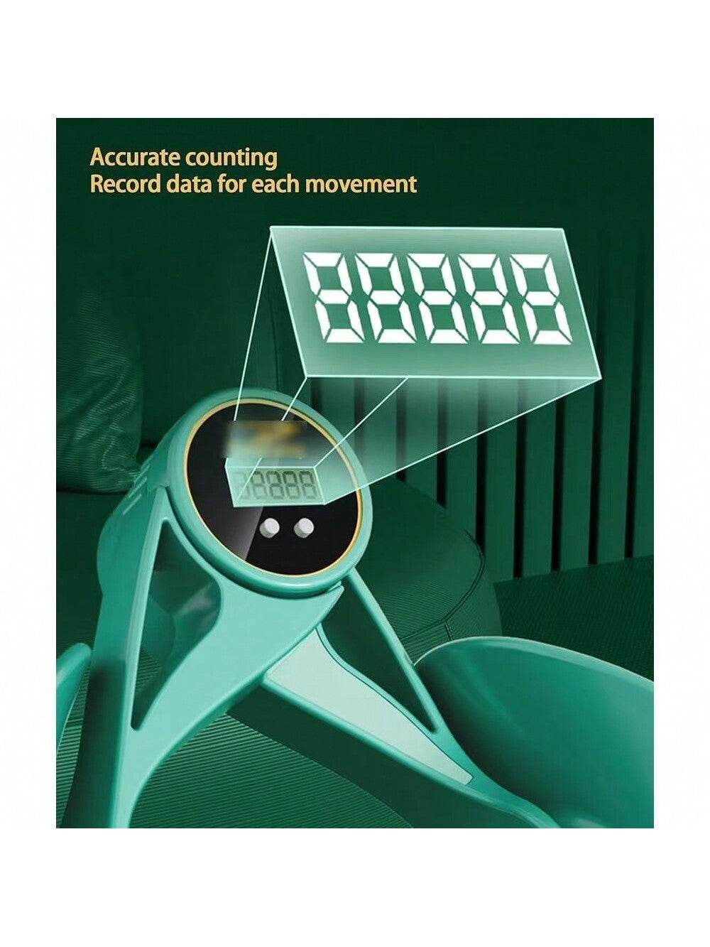 Thigh Master,Inner Thigh Exerciser,Thigh Exerciser Equipment,Pelvic Floor Exercise Devices, Kegel Exerciser For Women With Resistance Band - 3 Strength Levels And LED Counting Display - Velora