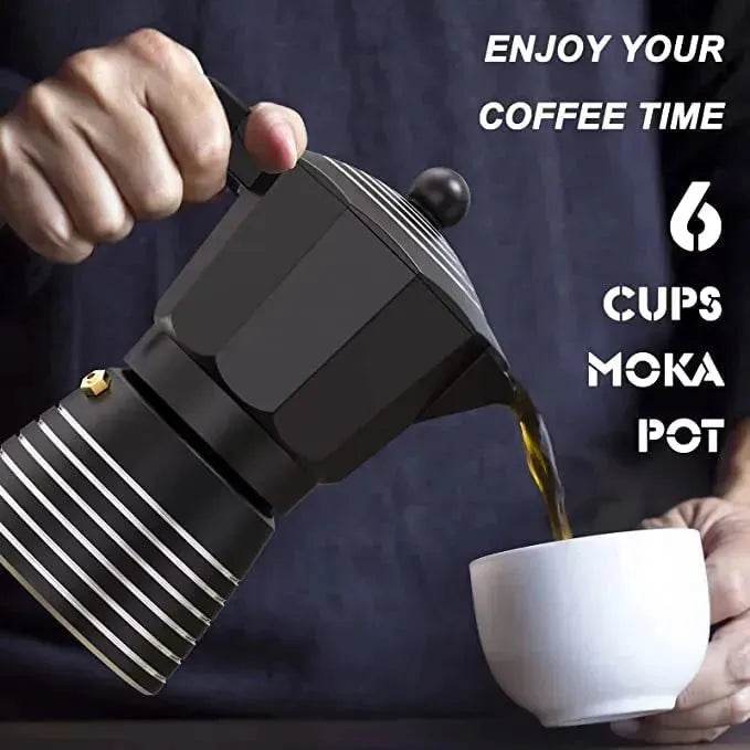 4 in 1 Italian Stovetop Espresso Coffer Maker set - Velora