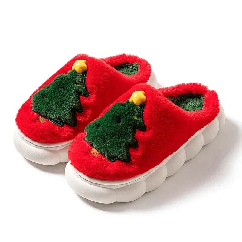 Christmas Tree Women's Home Slippers - Velora