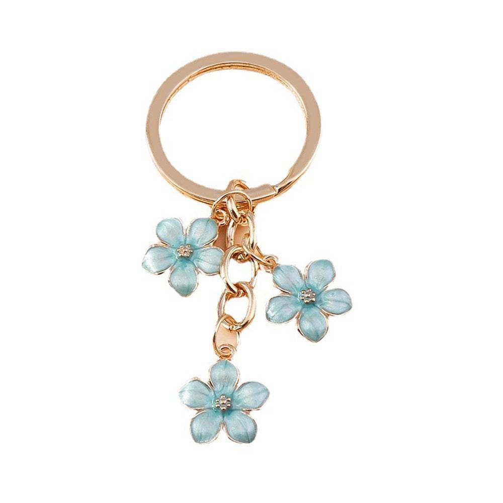 Sweet Girly Cherry Blossom Keychain - Velora