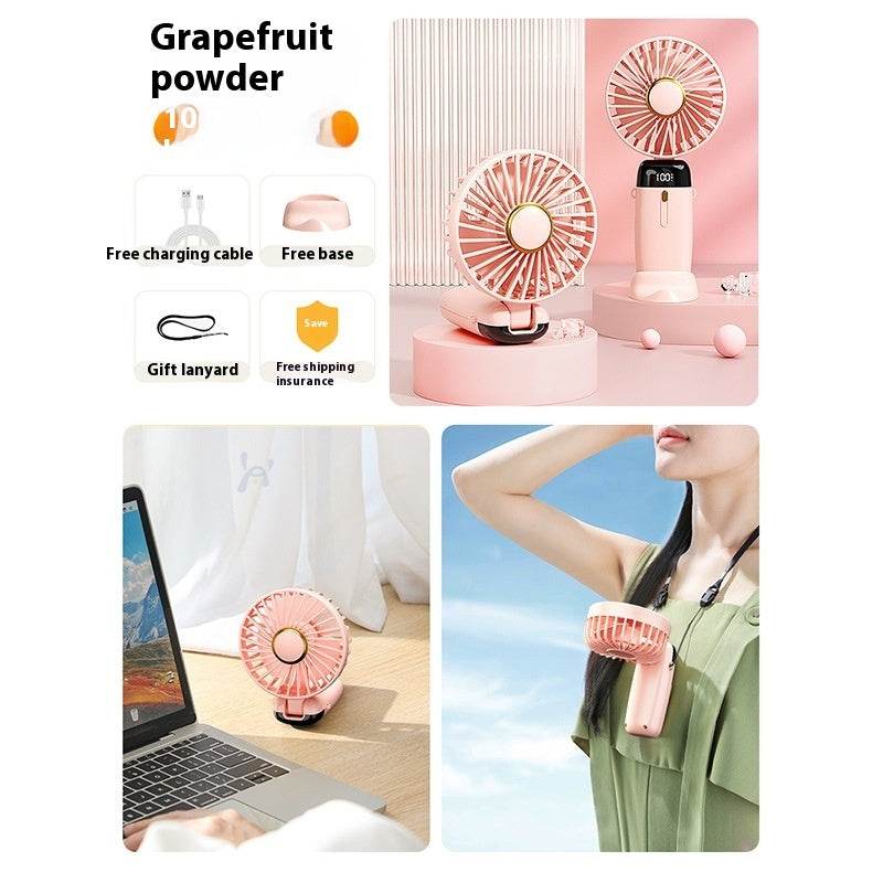Handheld Usb Mini Portable Folding Aromatherapy Fan - Velora