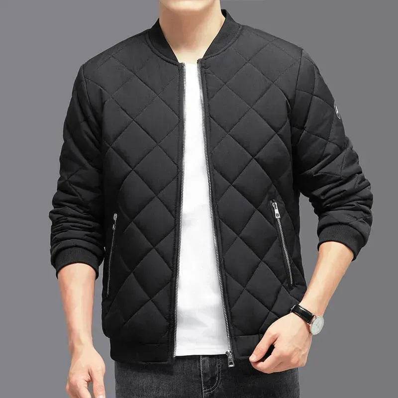 Fashion Cotton Padded Slim fit Autumn Winter Jacket for Men - Velora