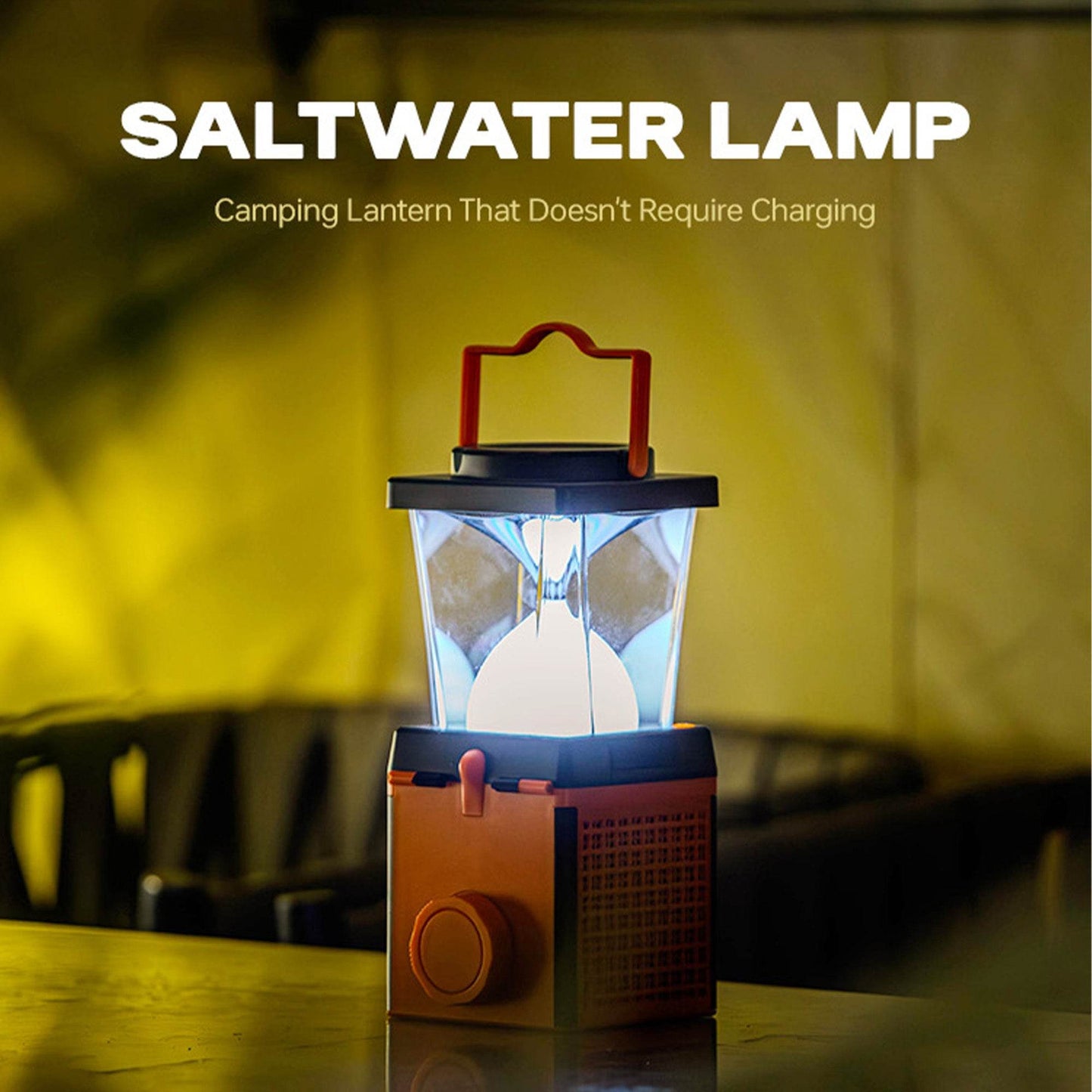 Multi-function Salty Water Camping Lantern - Velora