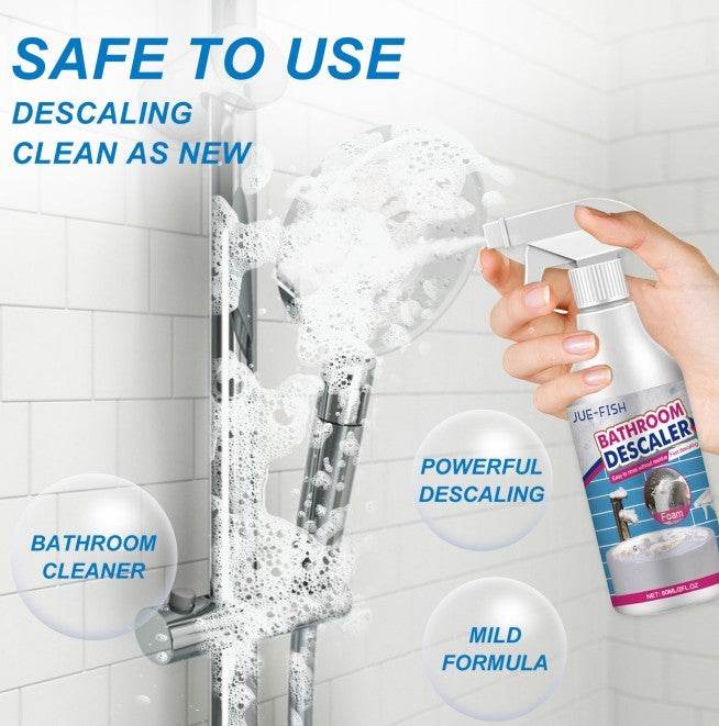 Stainless Steel Cleaner For Bathroom Washbasins, Stain Removal Cleaner For Shower Room Glass Scale, Bathtub Cleaner - Velora