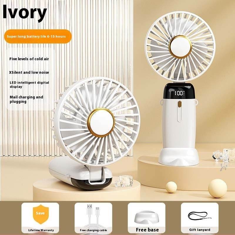 Handheld Usb Mini Portable Folding Aromatherapy Fan - Velora