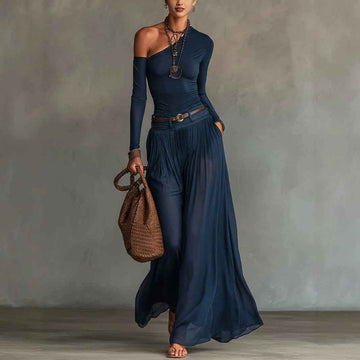 Long-sleeved Casual Dress For Commuting Home And Fashioncomfortable And Stylish