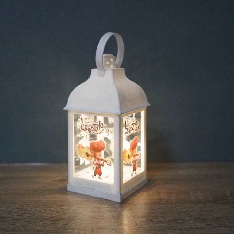 Wind Lantern Plastic Decoration For Eid Mubarak Ornament - Velora