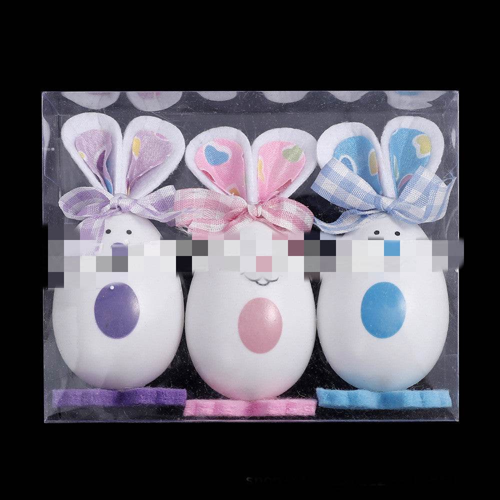 Easter Bunny Easter Decorative Gift Rabbit Shape Home Decorations Ornaments - Velora