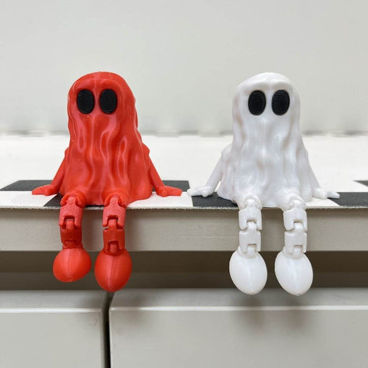 3D Printing Halloween Ghost Movable Joint Ornaments - Velora