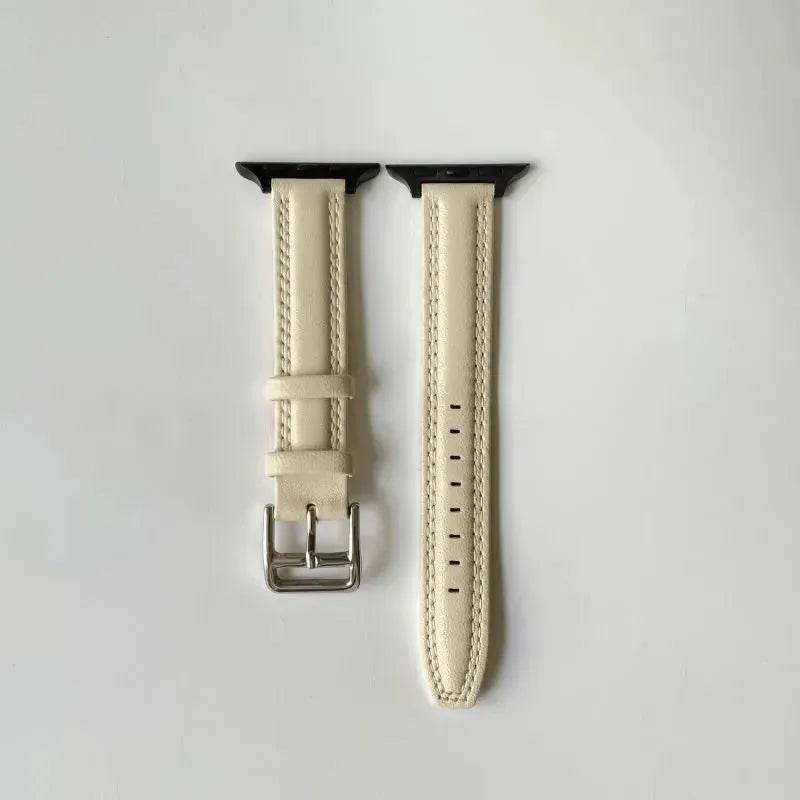 Replaceable Genuine Leather Watch Band Strap for iwatch - Velora