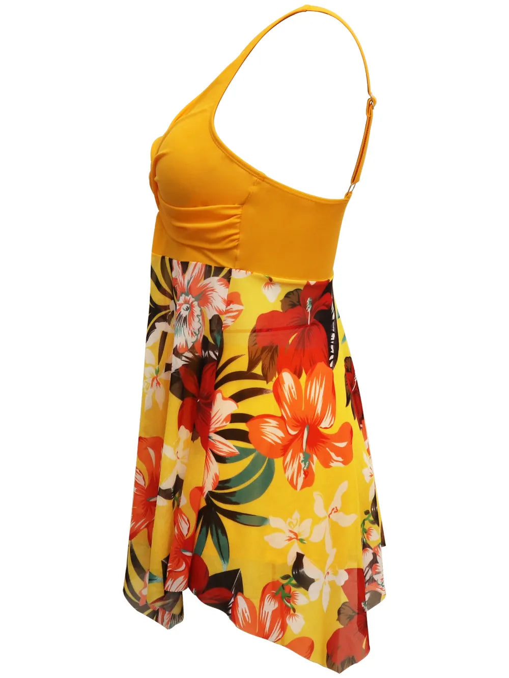 Printed Wide Strap Two-Piece Swim Set - Velora