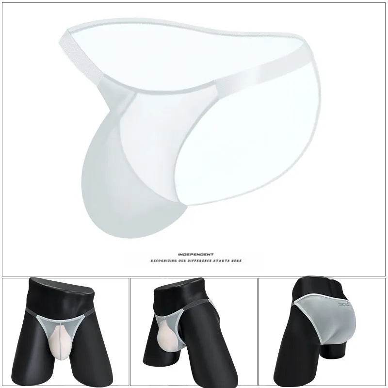 Lightweight High-fork Briefs Transparent Underwear Breathable - Velora
