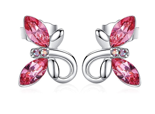 Swarovski Crystal Butterfly Earrings - 2019 Collection
