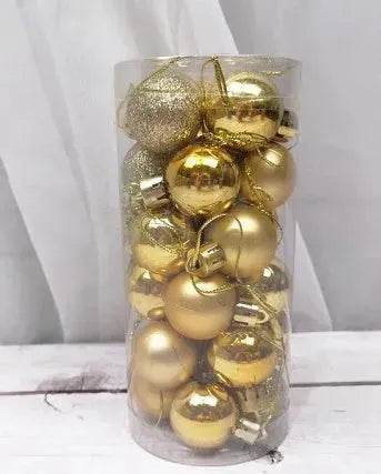 Christmas Decoration Shiny Matte Christmas Ball - Velora