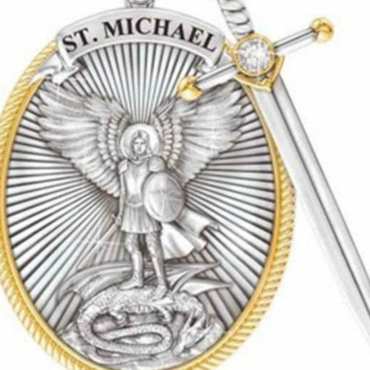 Protection Shield Western Mythology Faith Necklace - Velora