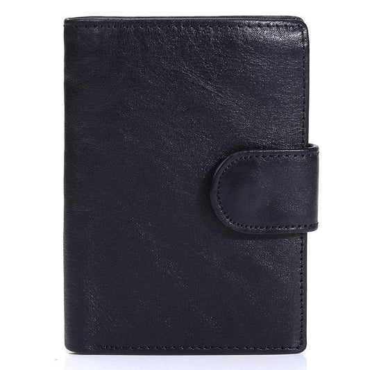 Men's Short Leather Wallet Vintage - Velora