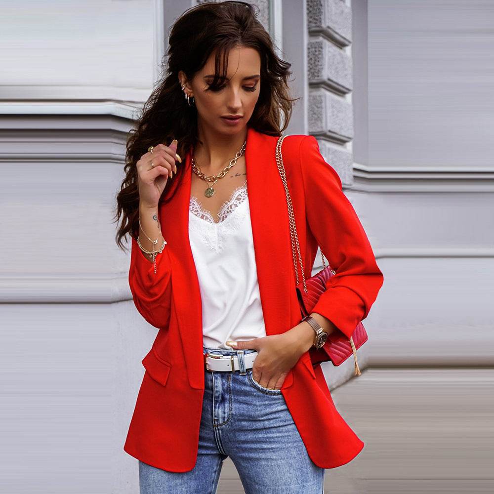 Elegant Blazer For Women Loose Blazer Jackets - Velora