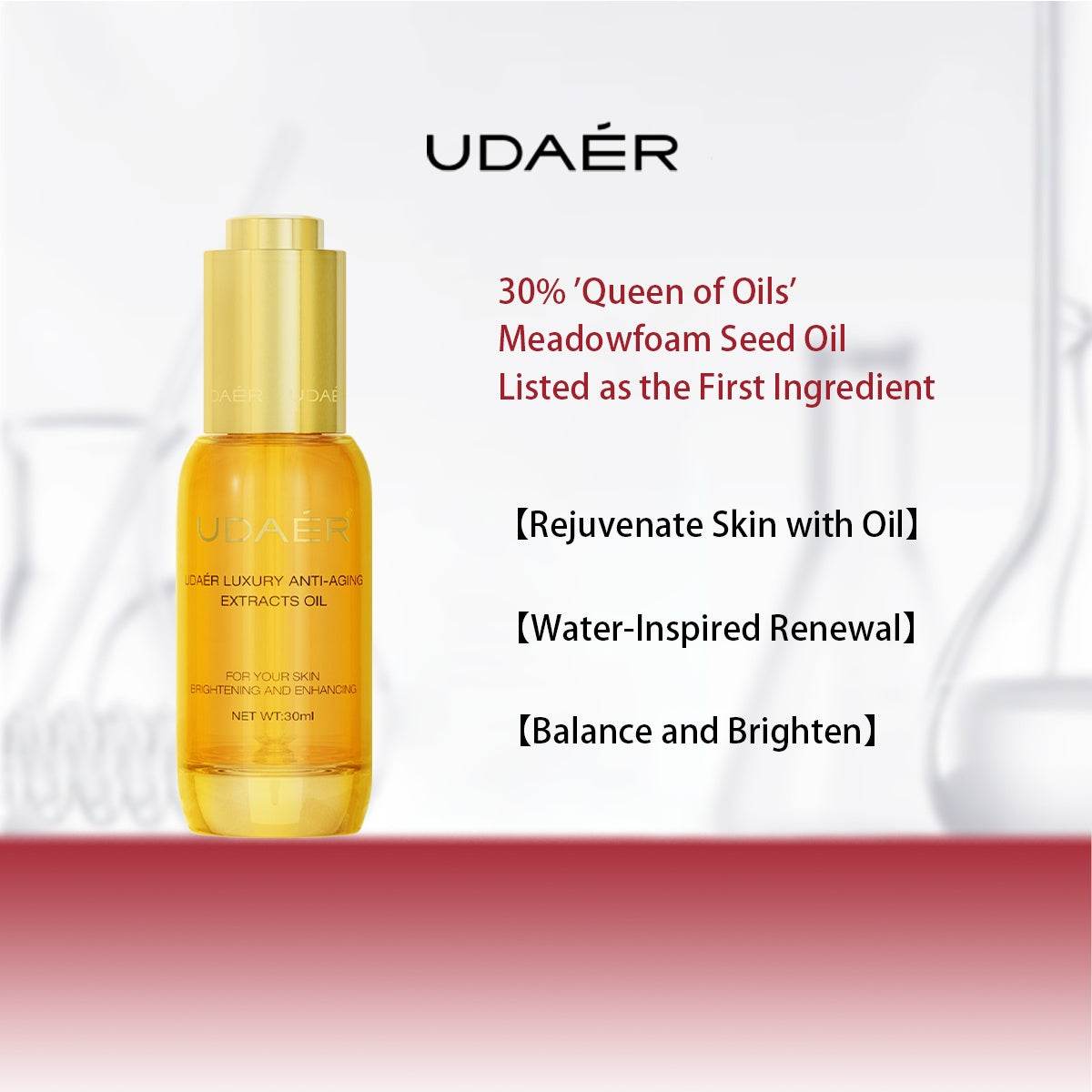 UDAER Luxury Anti-Aging Oil Extract Essence Hydrating Rejuvenating Oil - Velora