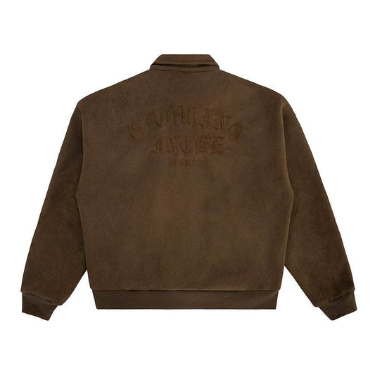 Men's Loose Embroidered Letters American Retro Jacket - Velora