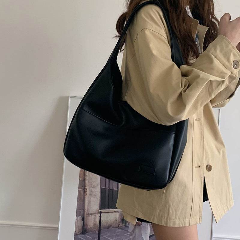 Fashion Tote Bag Large Capacity Casual Shoulder Bag Women's Commuting Handbag College Student - Velora