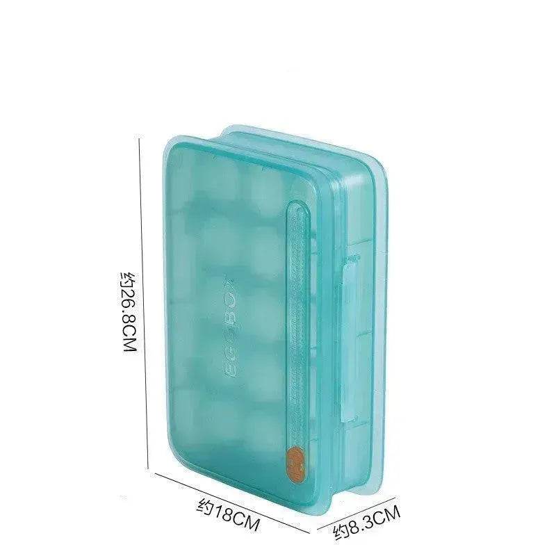 Egg Carton Refrigerator Fresh-keeping Storage Box Household Kitchen Rack Support - Velora