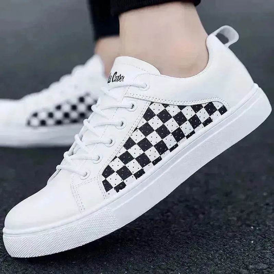 Elegant Summer PU Leather Casual Sneakers for Sneakers for Men - Velora