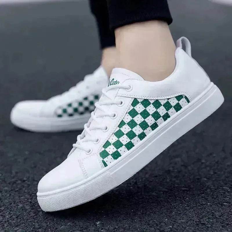 Elegant Summer PU Leather Casual Sneakers for Sneakers for Men - Velora