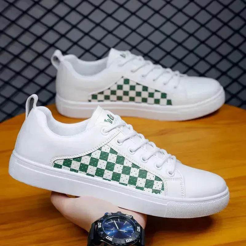 Elegant Summer PU Leather Casual Sneakers for Sneakers for Men - Velora