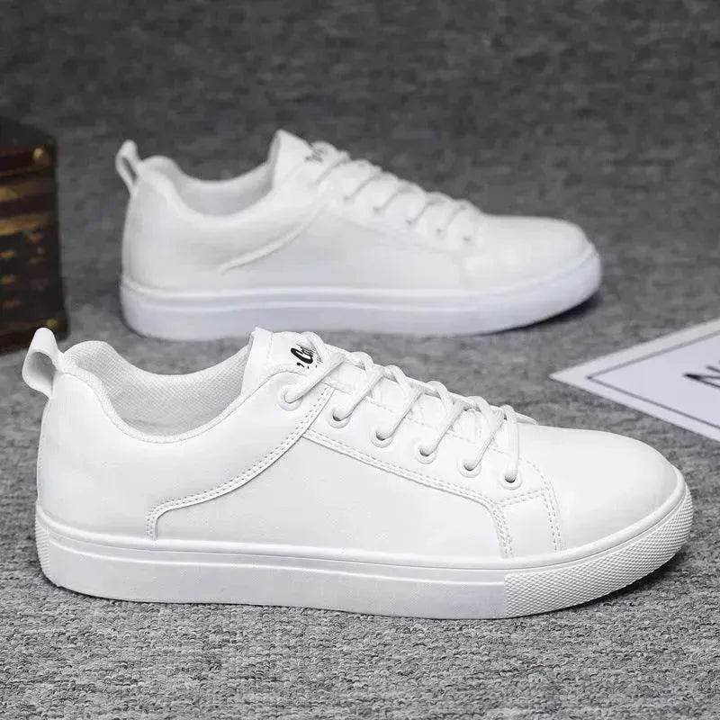 Elegant Summer PU Leather Casual Sneakers for Sneakers for Men - Velora
