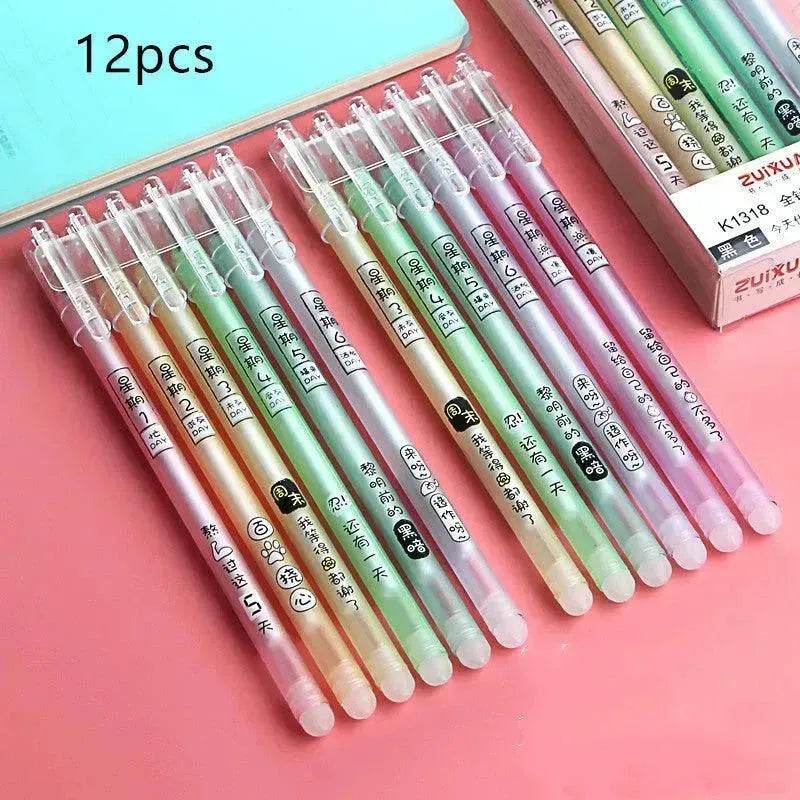 Elementary School Students Use An Erasable Gel Pen To Rub The Easy Sassafras Magic Eraser Pen - Velora