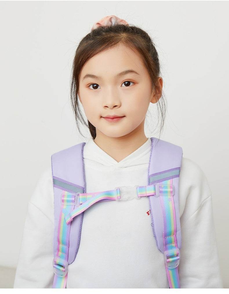 Large Schoolbag for Kids – Grades 2 to 6 Ergonomic Backpack - Velora