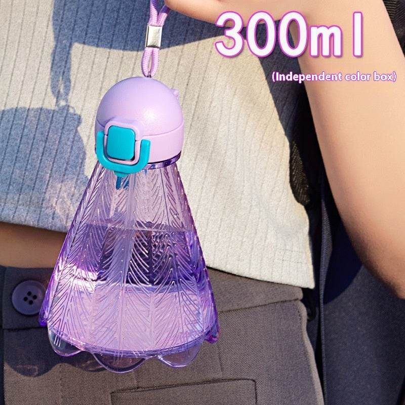 Badminton cup Kids Cartoon 3l water bottles with straw - Velora