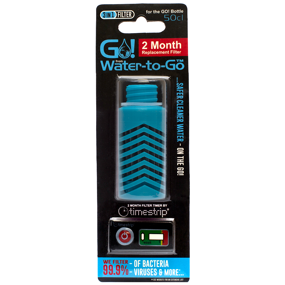 Water-to-Go Single 50cls Replacement Filters - Velora