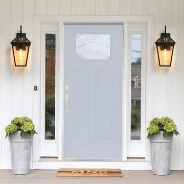 Modern Outdoor Waterproof Wall Lights fixture Support Many Types Of Bulb-2 Packs