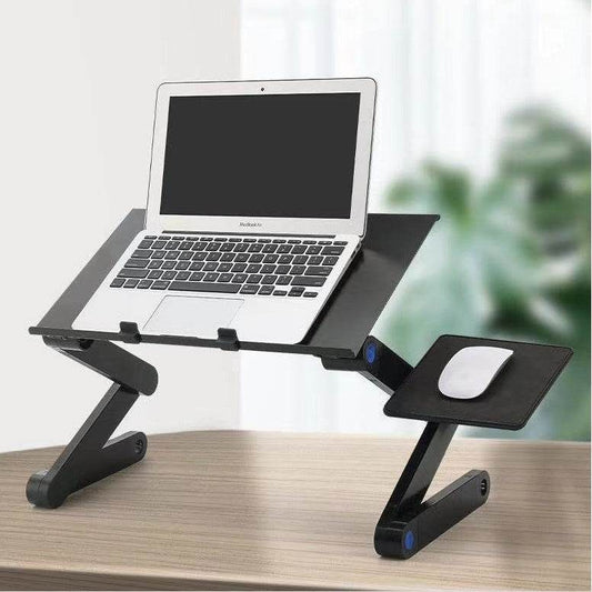 Folding Computer Desk Notebook Computer Stable With Double Fan - Velora