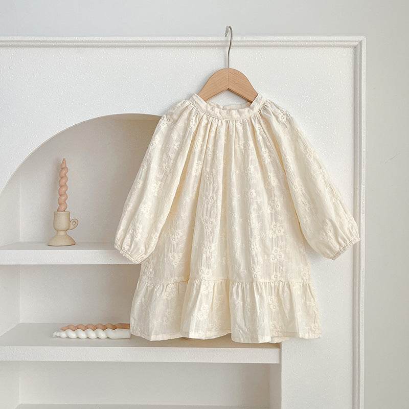 Children's Embroidery Dress Baby Rompers - Velora