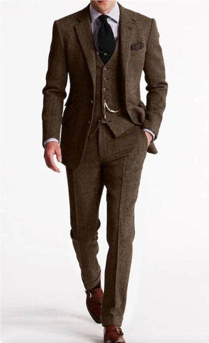 Men's Slim Fit Business Banquet Suit - Velora