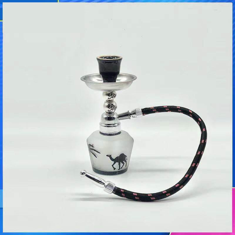 Mini Hookah Single Tube Glass Set - Velora