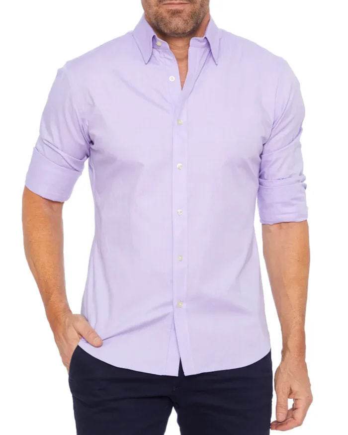 Long Sleeve Zipper Shirt With Button Design Fashion Lapel Tops For Mens Clothing - Velora