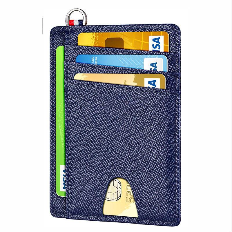 Men's Leather RFID Anti-theft Card Swiping Bag - Velora
