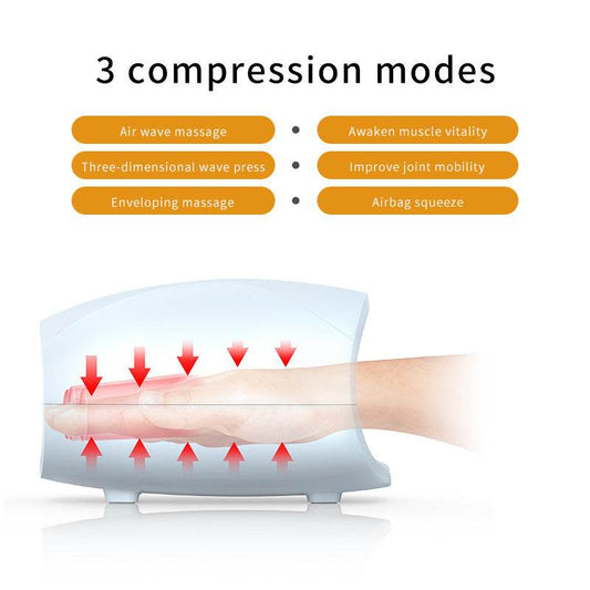 Hand Massage Instrument Electric Mouse Heating Palm Finger Wrist Massage - Velora